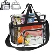 Clear Shoulder Tote Bag | https://www.bestnamebadges.com