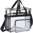Clear Shoulder Tote Bag | https://www.bestnamebadges.com