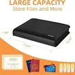 File Organizer - Fireproof Folder with Zipper | https://www.bestnamebadges.com