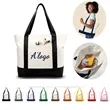 Canvas Tote Bag | https://www.bestnamebadges.com