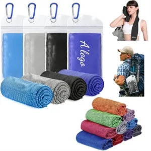 Breathable Chilly Towel with carry bottle