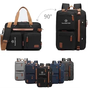3 in 1 Laptop Backpack Work Briefcase 15.6/17.3 Inch
