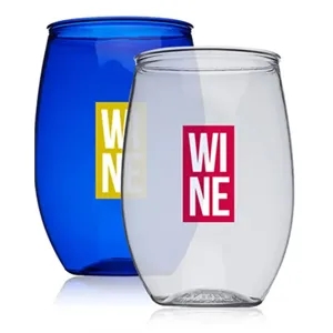16 oz. Plastic Stemless Wine Glasses | https://www.bestnamebadges.com