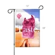 Custom Garden Flag Kit | https://www.bestnamebadges.com