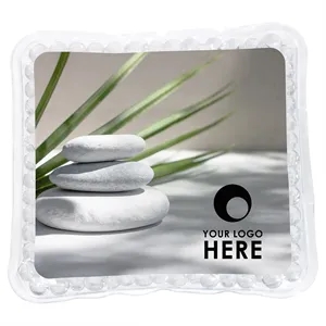 Serenity Square Aqua Pearls™ Hot/Cold Pack | https://www.bestnamebadges.com