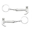 Custom Silver Hammer Keychain | https://www.bestnamebadges.com