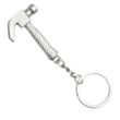Custom Silver Hammer Keychain | https://www.bestnamebadges.com