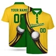 Custom Full Color Dye Sublimation Performance Polo Shirt | https://www.bestnamebadges.com