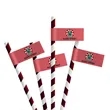 Straw Toothpick Flags Style A - 1.5" x 2.5" | https://www.bestnamebadges.com