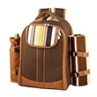 Picnic Basket Backpack For 4 Person | https://www.bestnamebadges.com