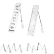 Stainless Steel Chapter Bookmarks | https://www.bestnamebadges.com