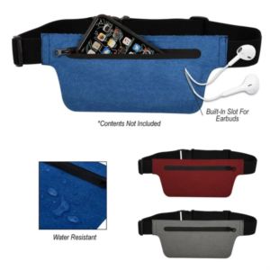 Heathered Running Belt | https://www.bestnamebadges.com