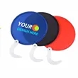 8" Custom Handheld  Round Foldable Fan | https://www.bestnamebadges.com