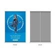 60" x 92" Wide Standard Retractable Banner Kit | https://www.bestnamebadges.com