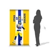 36" x 69" Wide Super Deluxe Retractable Banner Kit | https://www.bestnamebadges.com