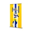 36" x 69" Wide Super Deluxe Retractable Banner Kit | https://www.bestnamebadges.com