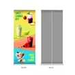 36" X 92" Wide Super Deluxe Retractable Banner Kit | https://www.bestnamebadges.com