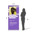 33.25"x78" Deluxe Single-Sided Retractable Banner Stand Kit | https://www.bestnamebadges.com