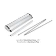 33.25"x78" Deluxe Single-Sided Retractable Banner Stand Kit | https://www.bestnamebadges.com