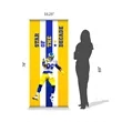 33.25"x78" Deluxe Double-Sided Retractable Banner Kit | https://www.bestnamebadges.com