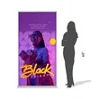 39" x 78" Deluxe Single Sided Retractable Banner Kit | https://www.bestnamebadges.com