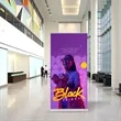 39" x 78" Deluxe Single Sided Retractable Banner Kit | https://www.bestnamebadges.com