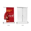 8.27" x 11.69" Table Retractable Banner Kit | https://www.bestnamebadges.com