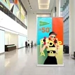 33.25" x 63" Adjustable Banner Stand Kit | https://www.bestnamebadges.com