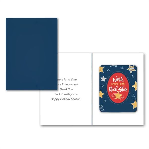 Greeting Card with Magnetic Photo Frame