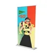 33.25" x 78.75" Adjustable Banner Stand Kit | https://www.bestnamebadges.com