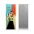33.25" x 86.6" Adjustable Banner Stand Kit | https://www.bestnamebadges.com