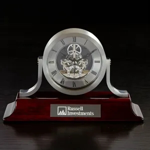 Mantel Skeleton Clock | https://www.bestnamebadges.com