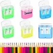Manual Pencil Sharpener With Cover | https://www.bestnamebadges.com