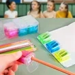 Manual Pencil Sharpener With Cover | https://www.bestnamebadges.com