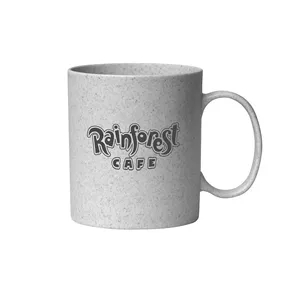 Eco-Friendly Wheat Straw Coffee Cup | https://www.bestnamebadges.com