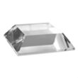Optically Perfect Beveled Base | https://www.bestnamebadges.com