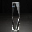 Small Chairmans 3D Crystal Award | https://www.bestnamebadges.com