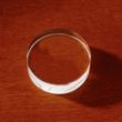 3D Crystal Circle Paperweight | https://www.bestnamebadges.com