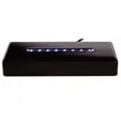 Deluxe Black Rectangle Lighted Base | https://www.bestnamebadges.com