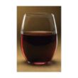 Stemless Red Wine Glass | https://www.bestnamebadges.com