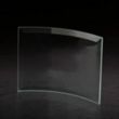 Crescent Large Glass Award | https://www.bestnamebadges.com