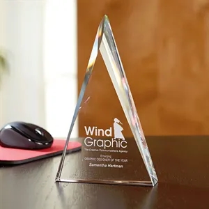 Prism Triangle Award | https://www.bestnamebadges.com