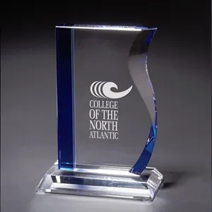 Auckland Cobalt Optically Perfect Award | https://www.bestnamebadges.com