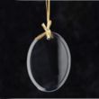 Oval Jade Glass Ornament | https://www.bestnamebadges.com