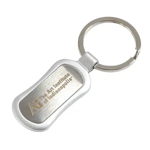 Oval Metal Keytag | https://www.bestnamebadges.com