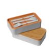 Eco-Friendly Lunch Set | https://www.bestnamebadges.com