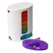 Stacking Pill Organizer | https://www.bestnamebadges.com