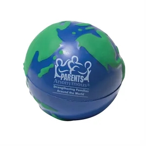 Earth Stress Ball Blue/Green | https://www.bestnamebadges.com