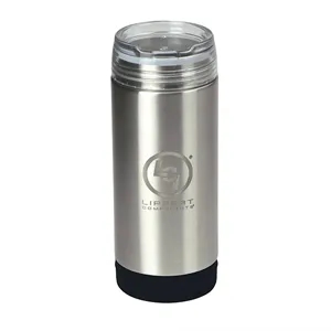 2 in 1 Stainless Steel Vacuum Cooler/Tumbler | https://www.bestnamebadges.com