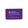 3" W x 2-1/4"H Fold Over Wallet Style Colorful Vinyl Pouch | https://www.bestnamebadges.com